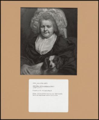 Mrs. Bell With A Dog C.1776/7