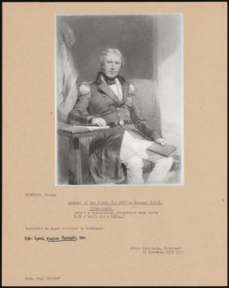 Admiral Of The Fleet, Sir William Bowles, K.C.B., (1780-1869)