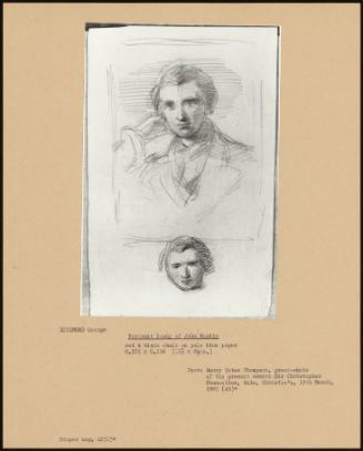 Portrait Study Of John Ruskin