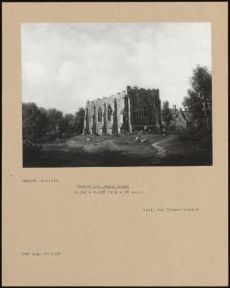 Church Set Among Trees