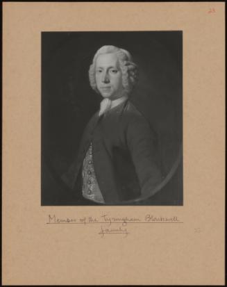 Male Member of Tyringham Blackwell Family