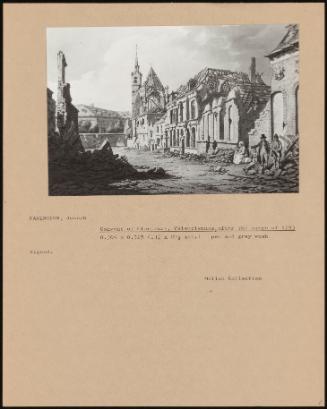 Convent Of Clarisses, Valenciennes, After The Siege Of 1793