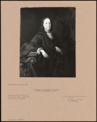 Portrait Of Benjamin Franklin