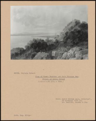 View of Mount Erskine and Pulo Ticoose Bay, Prince of Wales Island