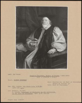 Humphrey Henchman, Bishop Of London (1592-1675)