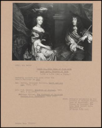 James Ii, When Duke Of York With Anne Hyde, Duchess Of York