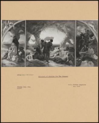 Triptych Of Studies For The Tempest