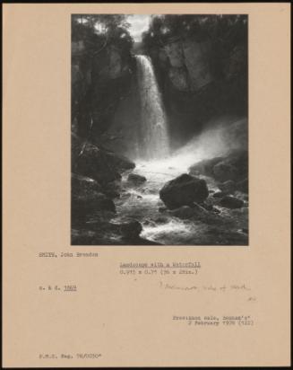 Landscape With A Waterfall