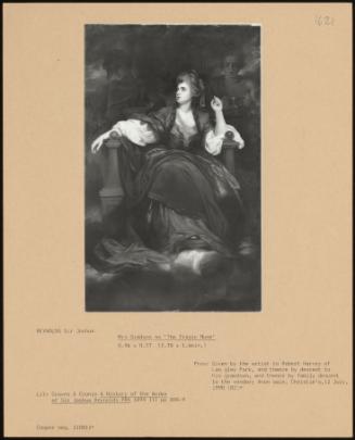 Mrs Siddons as 'the Tragic Muse'