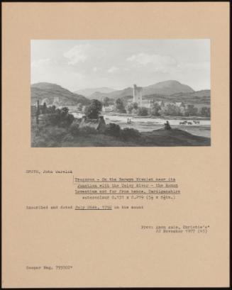 Tregaron - On The Berwyn Rivulet Near Its Junction With The Teivy River- The Roman Loventium Not Far From Hence, Cardiganshire