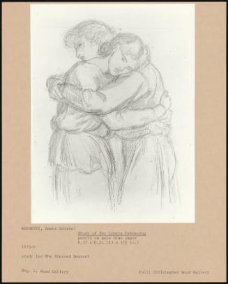 Study For Two Lovers Embracing