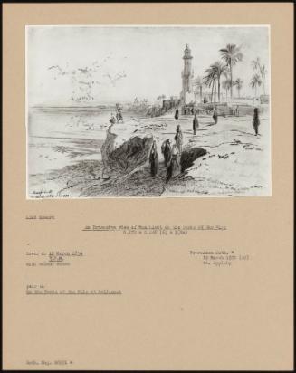 An Extensive View Of Manfaloot On The Banks Of The Nile