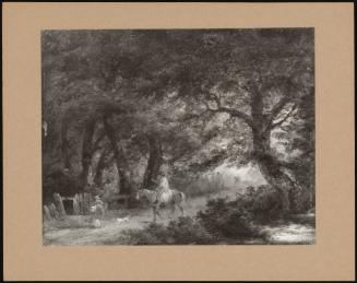 A Woodland Scene - Going To Market