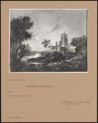 Landscape With View Of Ely Cathedral