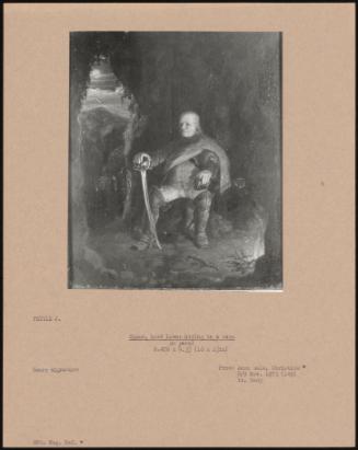 Simon, Lord Lovat Hiding In A Cave