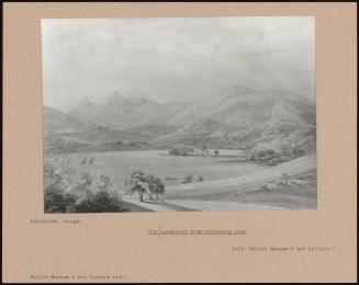 The Langdales From Troutbeck Lane