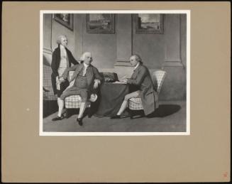 Sergeant-At-Arms Bonfoy, His Son And John Clementson Snr.