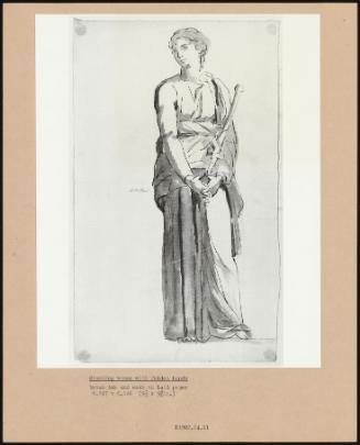 Standing Woman with Folded Hands