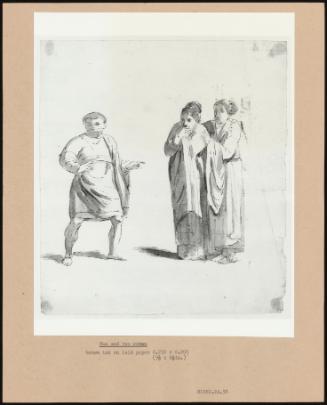 Man and Two Women