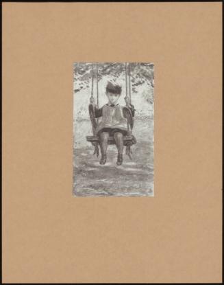 Little Boy On A Swing: Everett Millais, The Artist's Son.