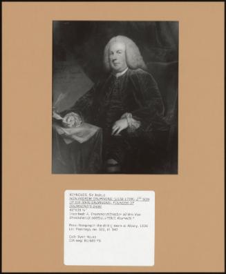 Hon. Andrew Drummond (1678-1769), 2nd Son of Sir John Drummond, Founder of Drummond's Bank