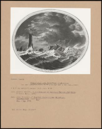 Men-O'-War Off Eddystone Lighthouse