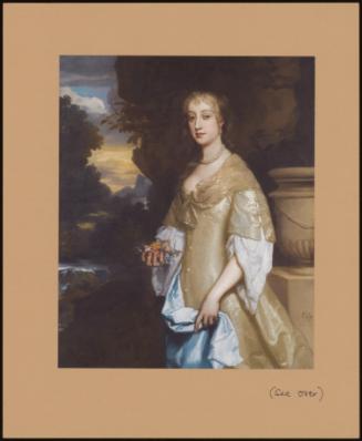 Portrait Of The Hon Frances Bard (C. 1646-1708)