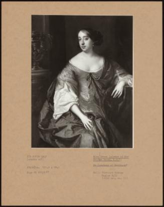 Miss Brown (Sister Of Sir George Brown, K. B. ?); Or Countess Of Southwark?