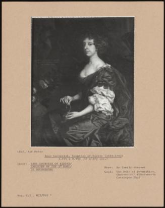 Anne Cavendish, Countess Of Exeter (1649-1703)