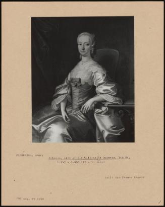 Rebecca, Wife Of Sir William St Quintin, 4th Bt.