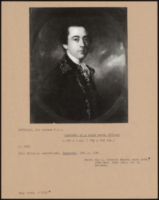 Portrait Of A Young Naval Officer