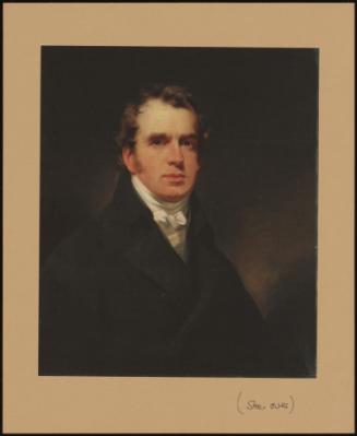 Portrait Of Francis Horner, Esq, M.P. (1778-1817) In A Black Coat And White Stock