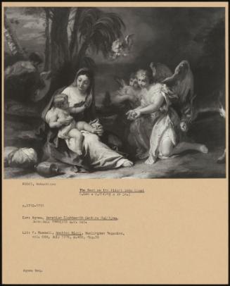 The Rest on the Flight Into Egypt