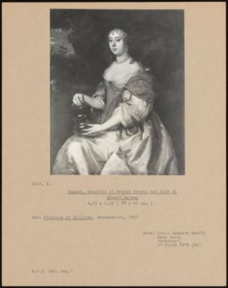 Hannah, Daughter Of George Peryer And Wife Of Edward Bulwen