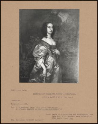Portrait Of Elizabeth Harvey, Lady Finch