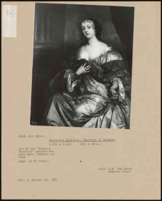 Elizabeth Hamilton, Countess Of Gramont