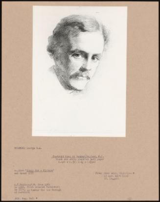 Portrait Head Of Arthur Balfour, M.P.