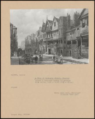 A View Of Westgate Street, Chester