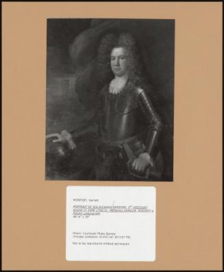 Portrait Of Sir Richard Parson, 1st Viscount Rosse (C.1656-1702/3); Wearing Armour, Against A Rocky Landscape