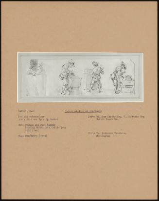 Figure Studies of Craftsmen