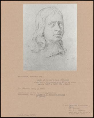 Study Of Vertue's Bust Of Milton