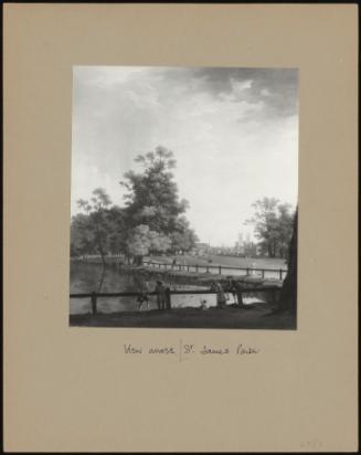 A View Across St. James's Park Looking Towards Westminster Abbey