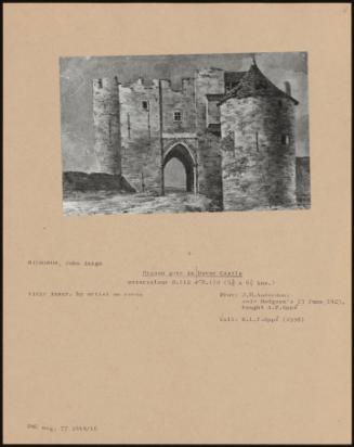 Prison Gate in Dover Castle