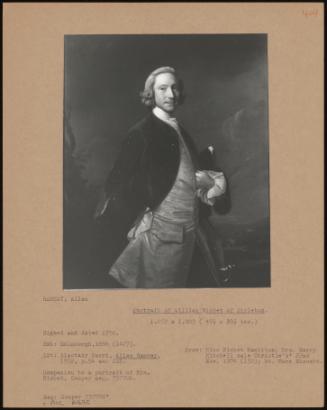 Portrait of William Nisbet of Dirleton.