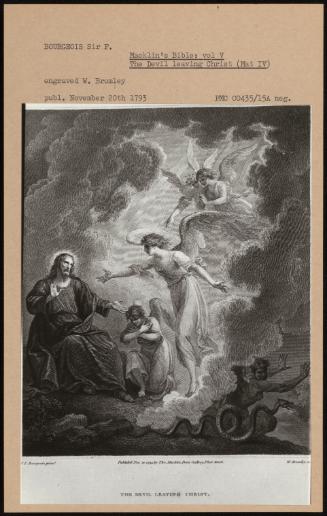 Macklin's Bible: Vol V; The Devil Leaving Christ (Mat Iv)