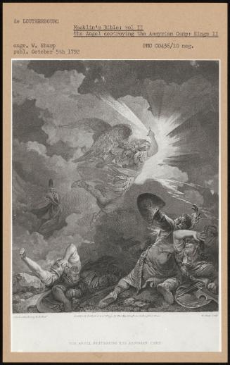 Macklin's Bible: Vol Ii The Angel Destroying The Assyrian Camp: Kings Ii
