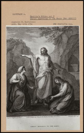 Macklin's Bible: Vol V; Christ Appearing To The Marys (Mat Xxviii)