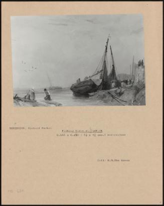 Fishing Boats At Dunkirk