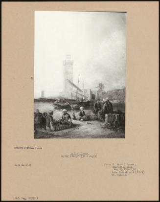 A Port Scene