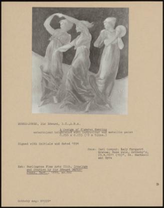 A Design Of Figures Dancing